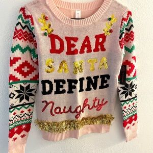 Women’s Christmas Sweater- Size Small.